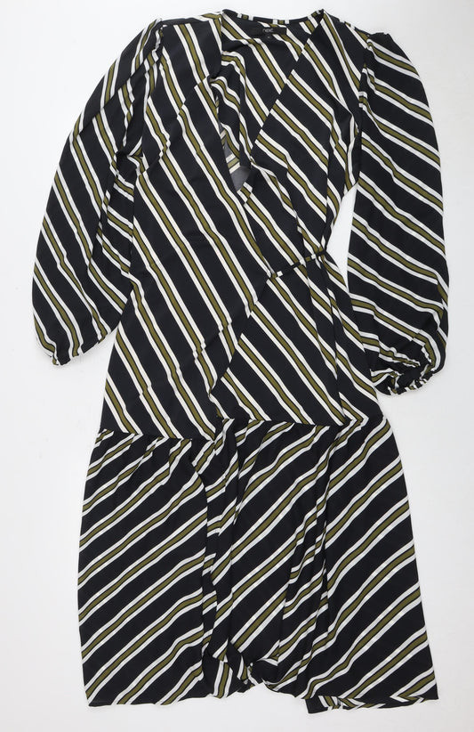 Next Women's Striped Dress Multicoloured Size 16