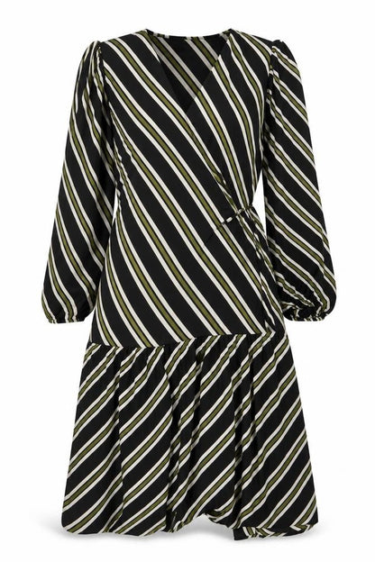 Next Women's Striped Dress Multicoloured Size 16