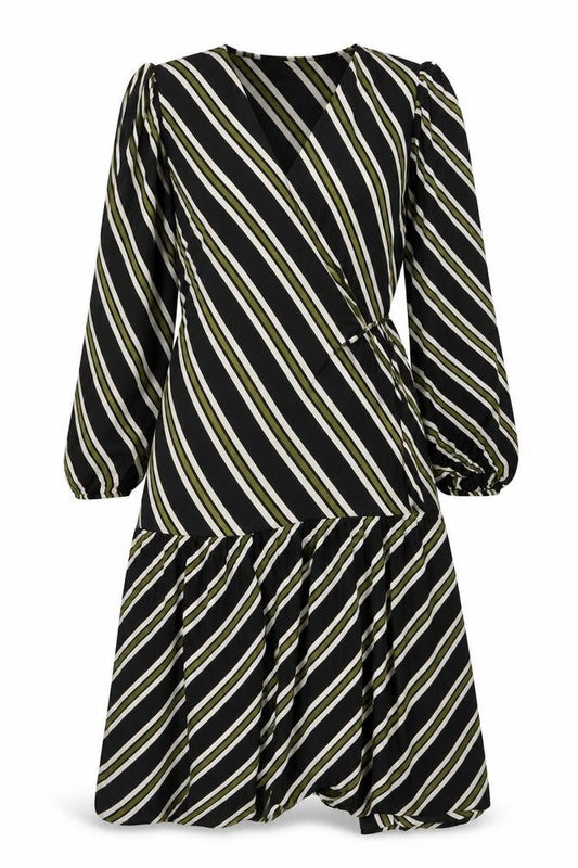 Next Women's Striped Dress Multicoloured Size 16