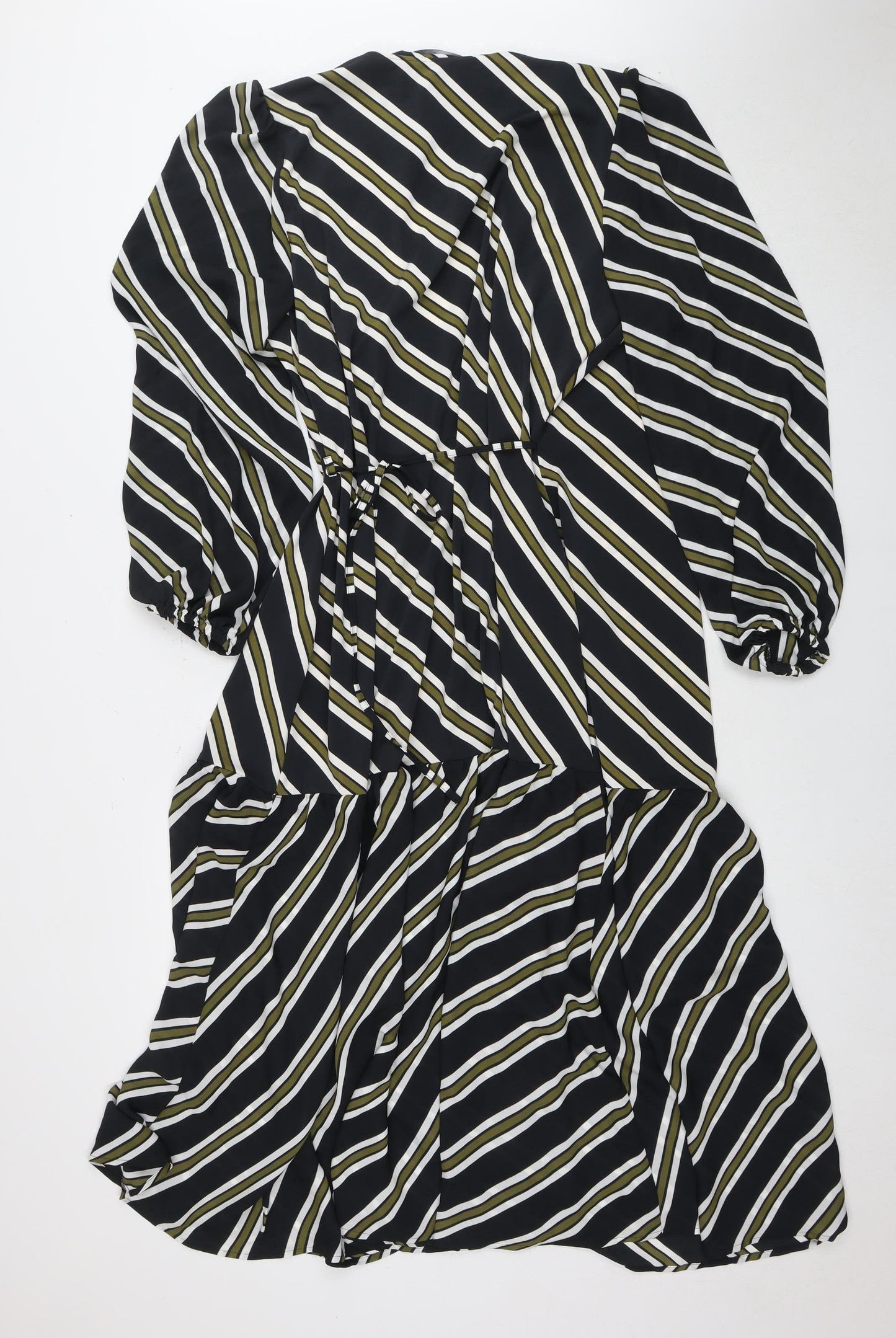 Next Women's Striped Dress Multicoloured Size 16