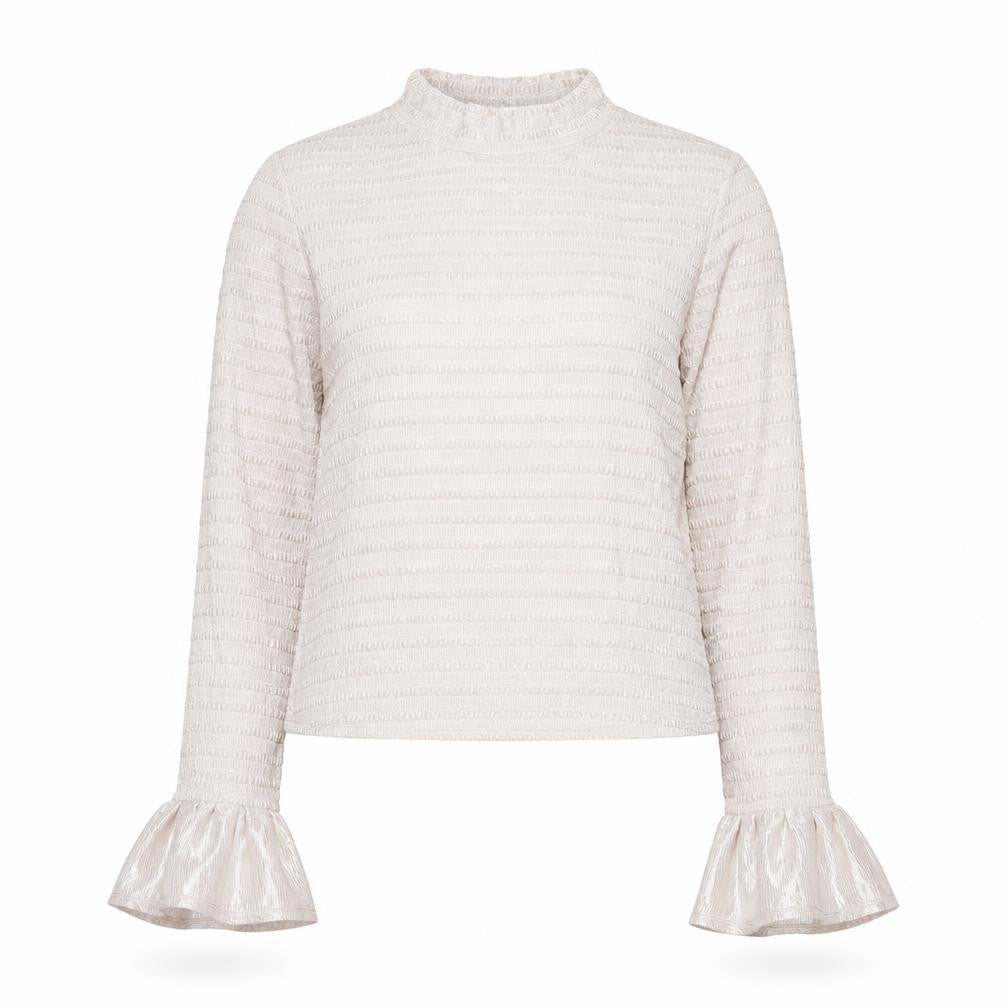 Womens UK Size 16 Asos Design Beige Basic Blouse