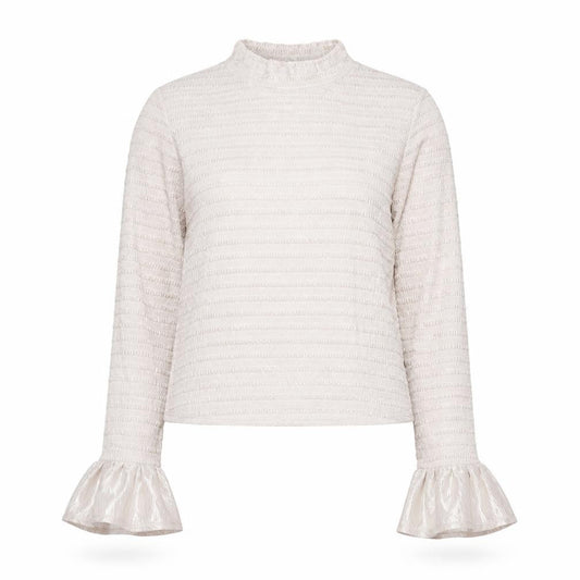 Womens UK Size 16 Asos Design Beige Basic Blouse