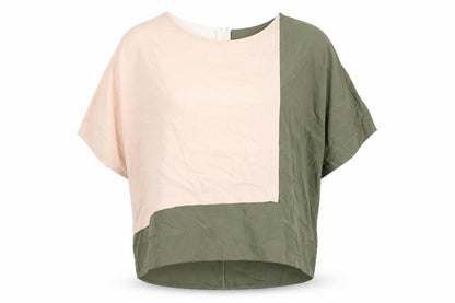 Womens UK Size 8 Topshop Multicoloured Basic Blouse