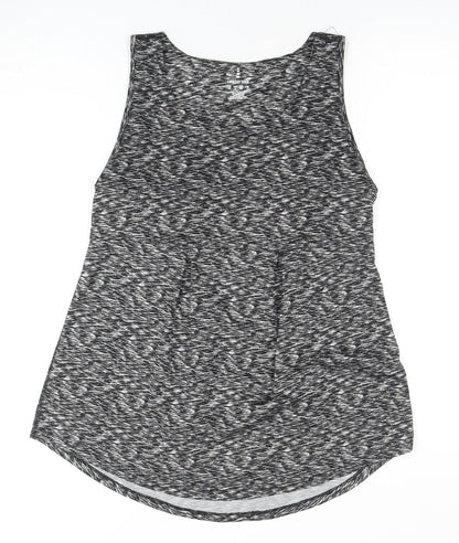 Lands' End Women's Black Sleeveless Tank Top M