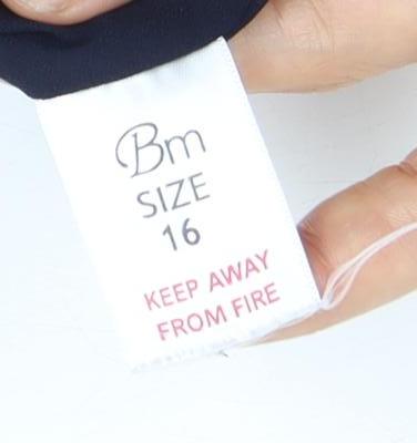 Womens UK Size 16 BM A-Line  Skirt