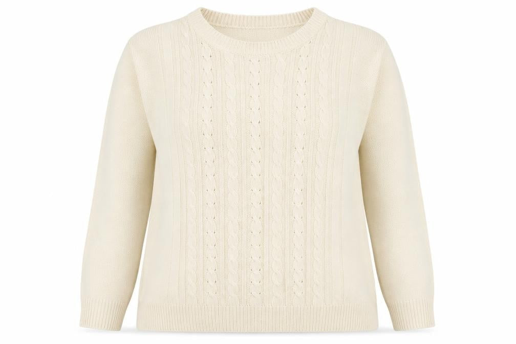 Womens UK Size 18 Berkertex Beige Pullover Jumper