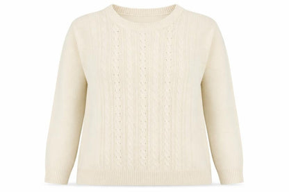 Womens UK Size 18 Berkertex Beige Pullover Jumper