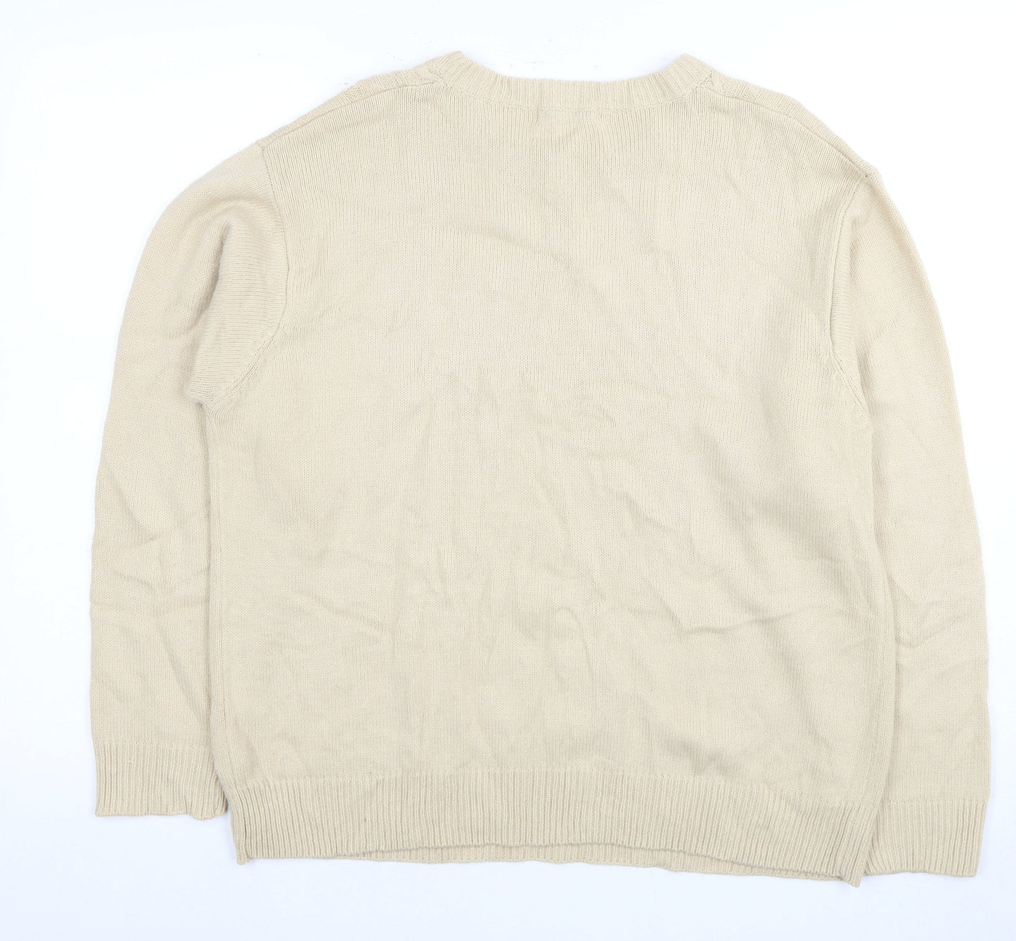 Womens UK Size 18 Berkertex Beige Pullover Jumper