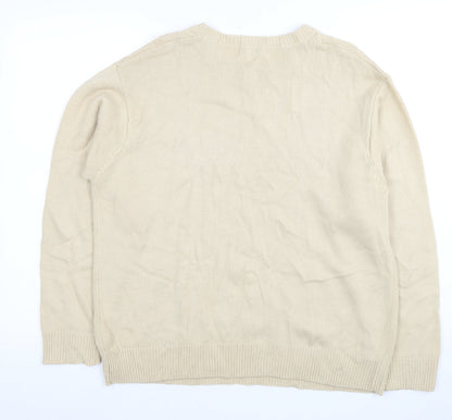 Womens UK Size 18 Berkertex Beige Pullover Jumper