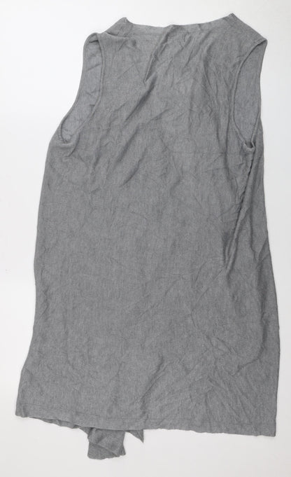 Funky Girls Women's Grey Cape Style Jumper M