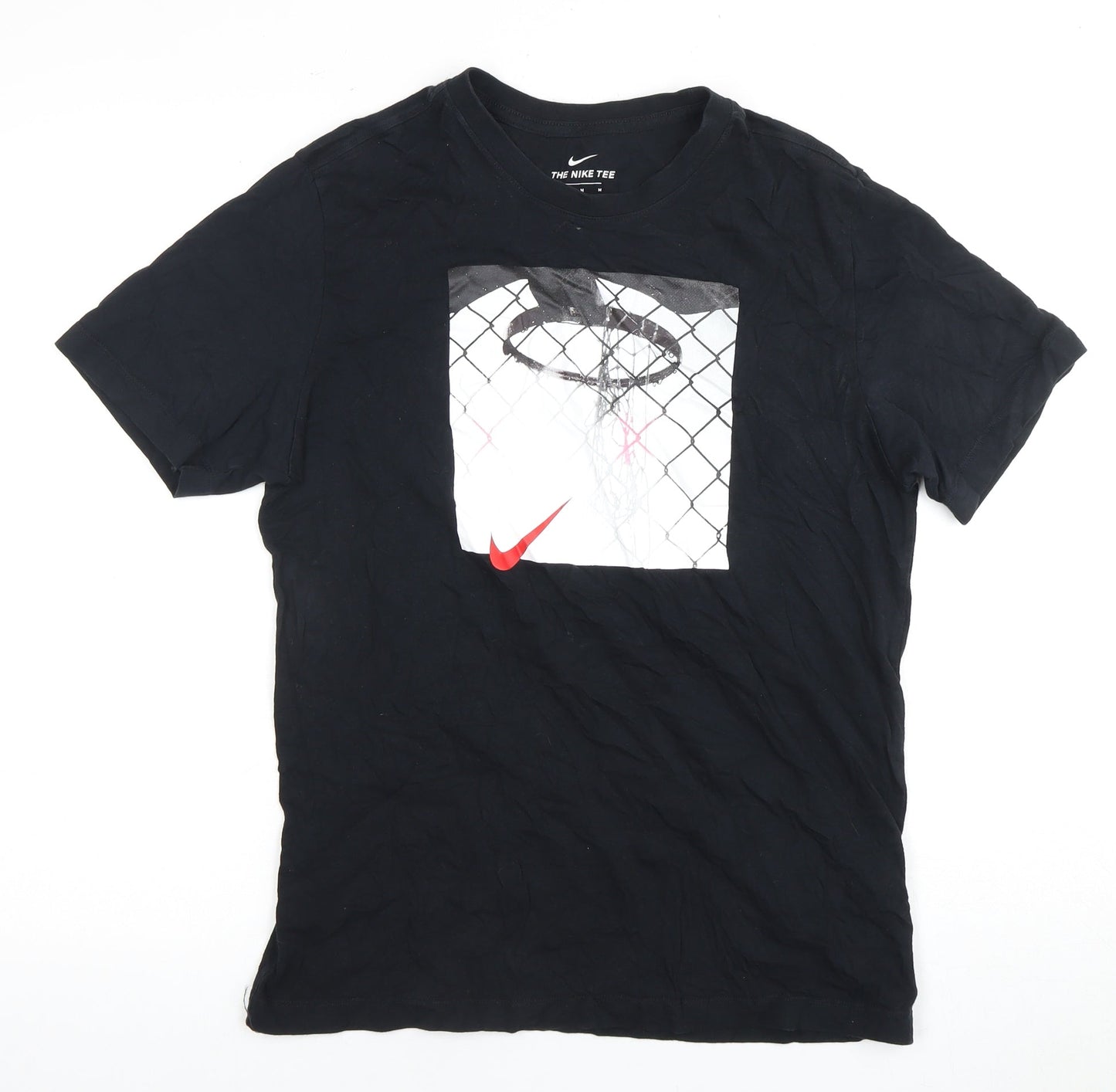 Nike Men's Black Graphic Print T-Shirt M