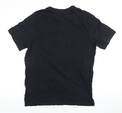 Nike Men's Black Graphic Print T-Shirt M