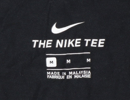 Nike Men's Black Graphic Print T-Shirt M