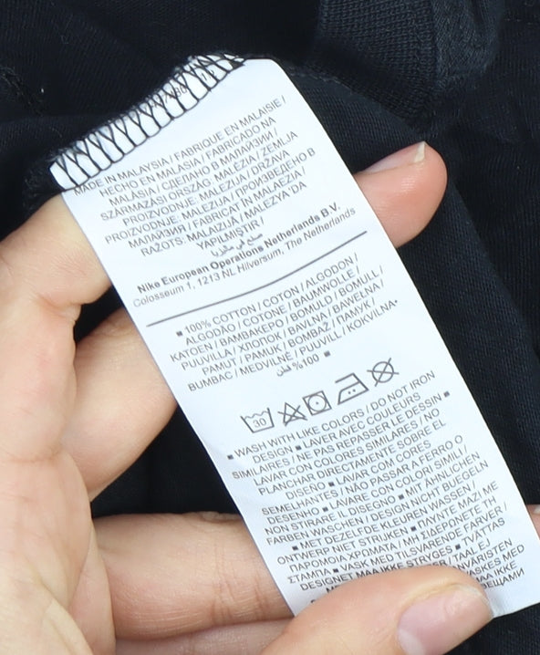 Nike Men's Black Graphic Print T-Shirt M