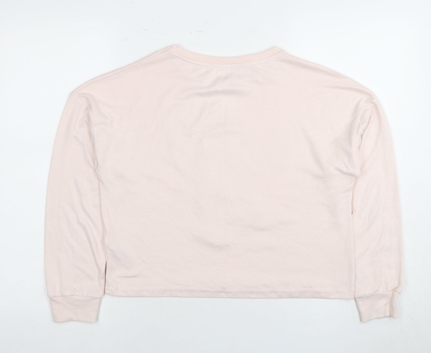 Disney Women's Pink Stitch Long Sleeve Pyjama Top S