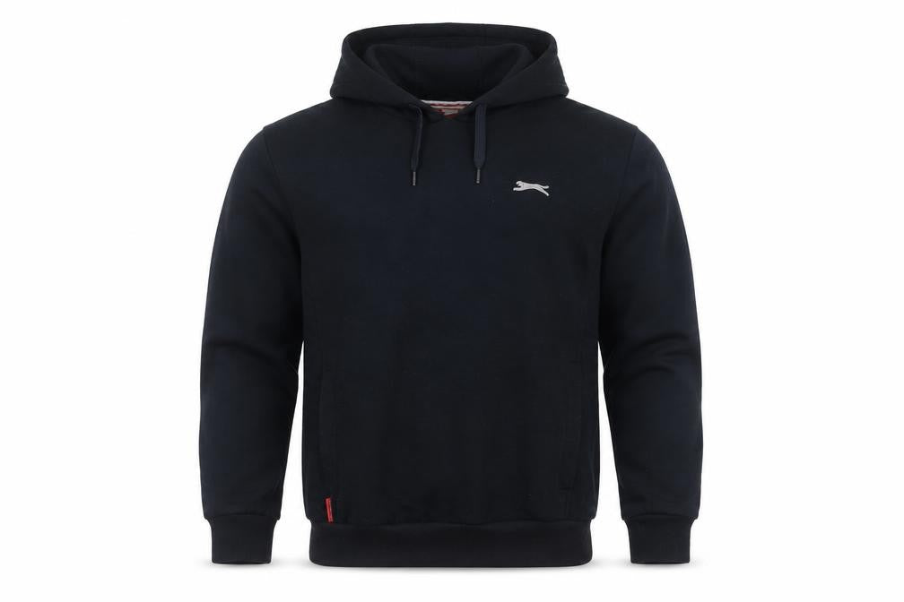 Mens UK Size M Slazenger Black Pullover Hoodie