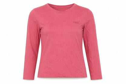 Womens UK Size 10 Superdry Red Basic T-Shirt