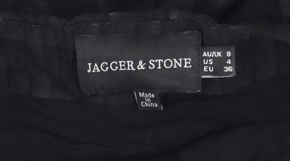 Jagger & Stone Women's Black Skirt Size 8