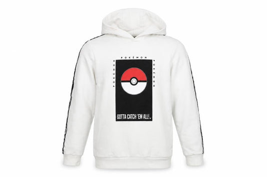 George Boys White Pokémon Pullover Hoodie 11-12 Years