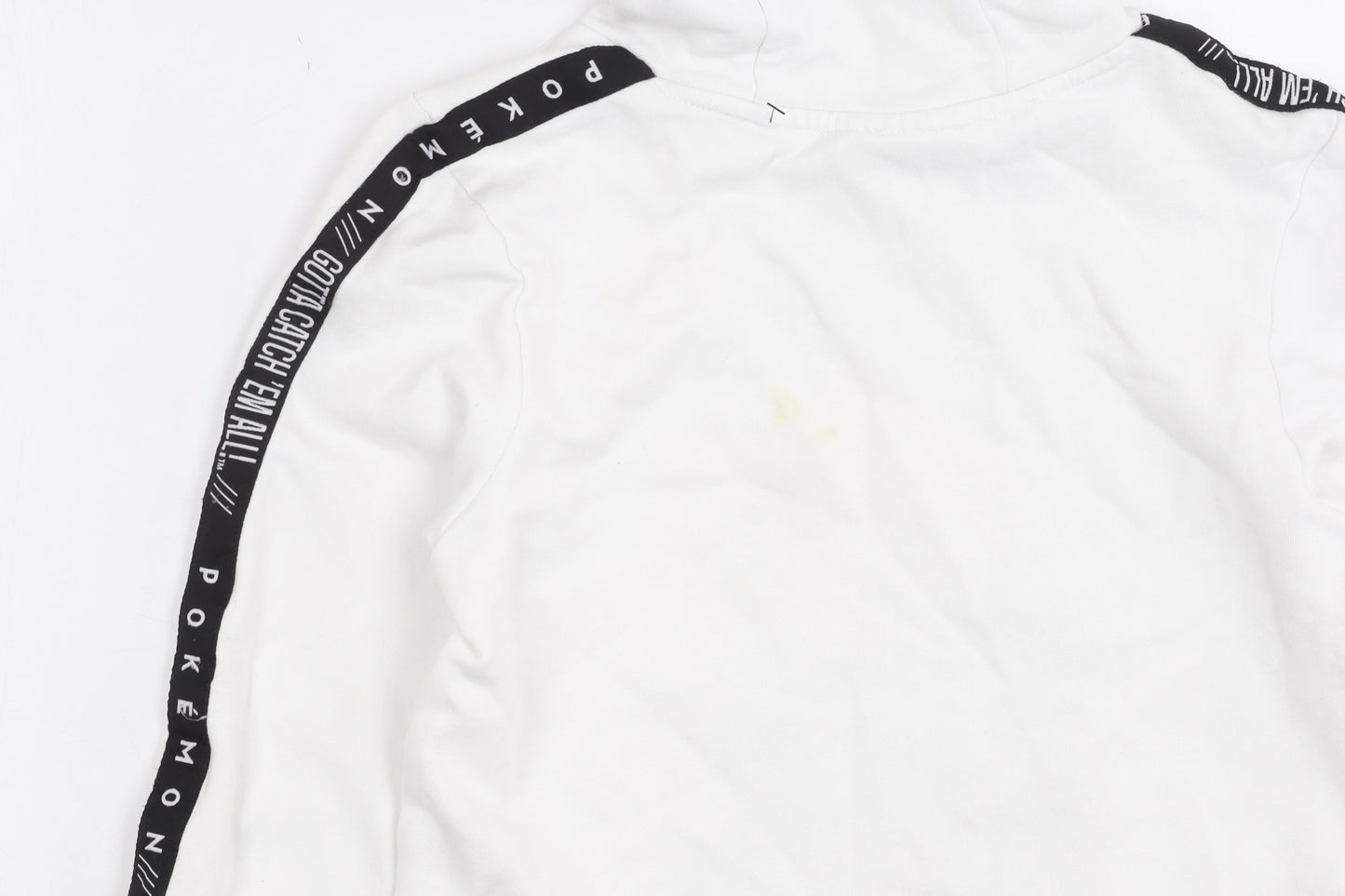 George Boys White Pokémon Pullover Hoodie 11-12 Years