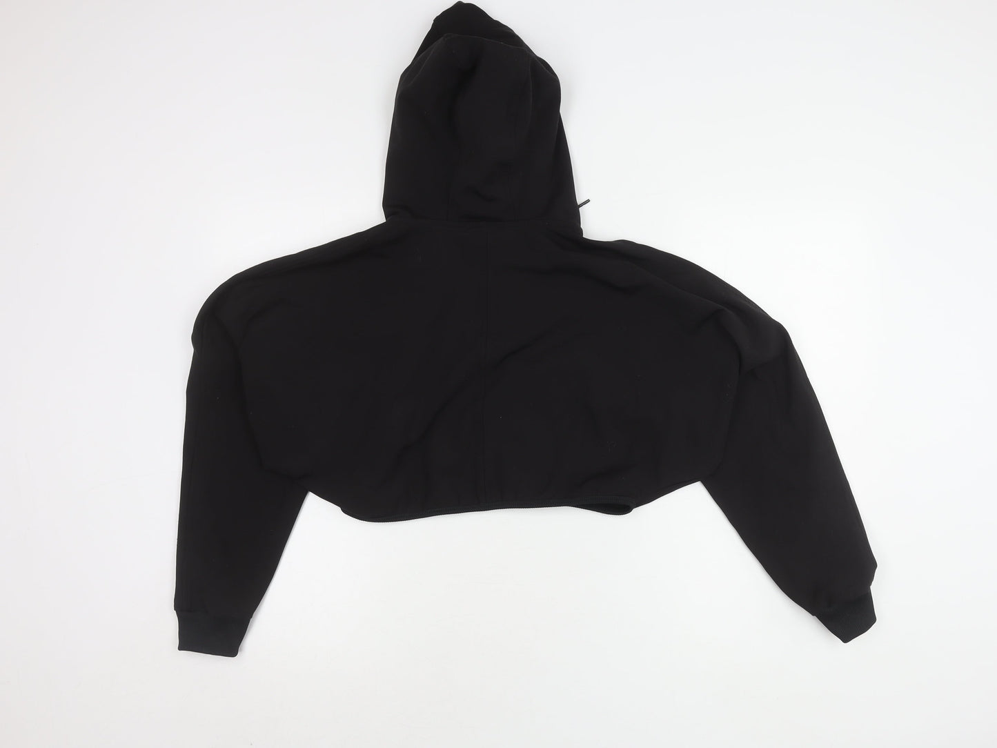Warehouse Women's Black Hooded Zip Hoodie - Small