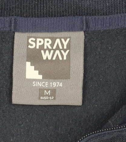 Mens UK Size M Sprayway Black Pullover Sweatshirt