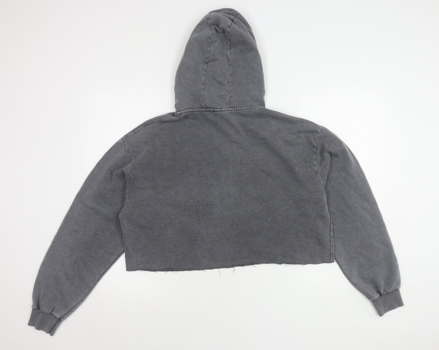 Marvel Unisex Grey Pullover Hoodie, Size M, Cotton Blend
