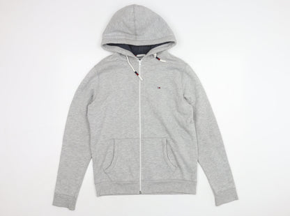 Mens UK Size M Tommy Hilfiger Grey Basic Jacket