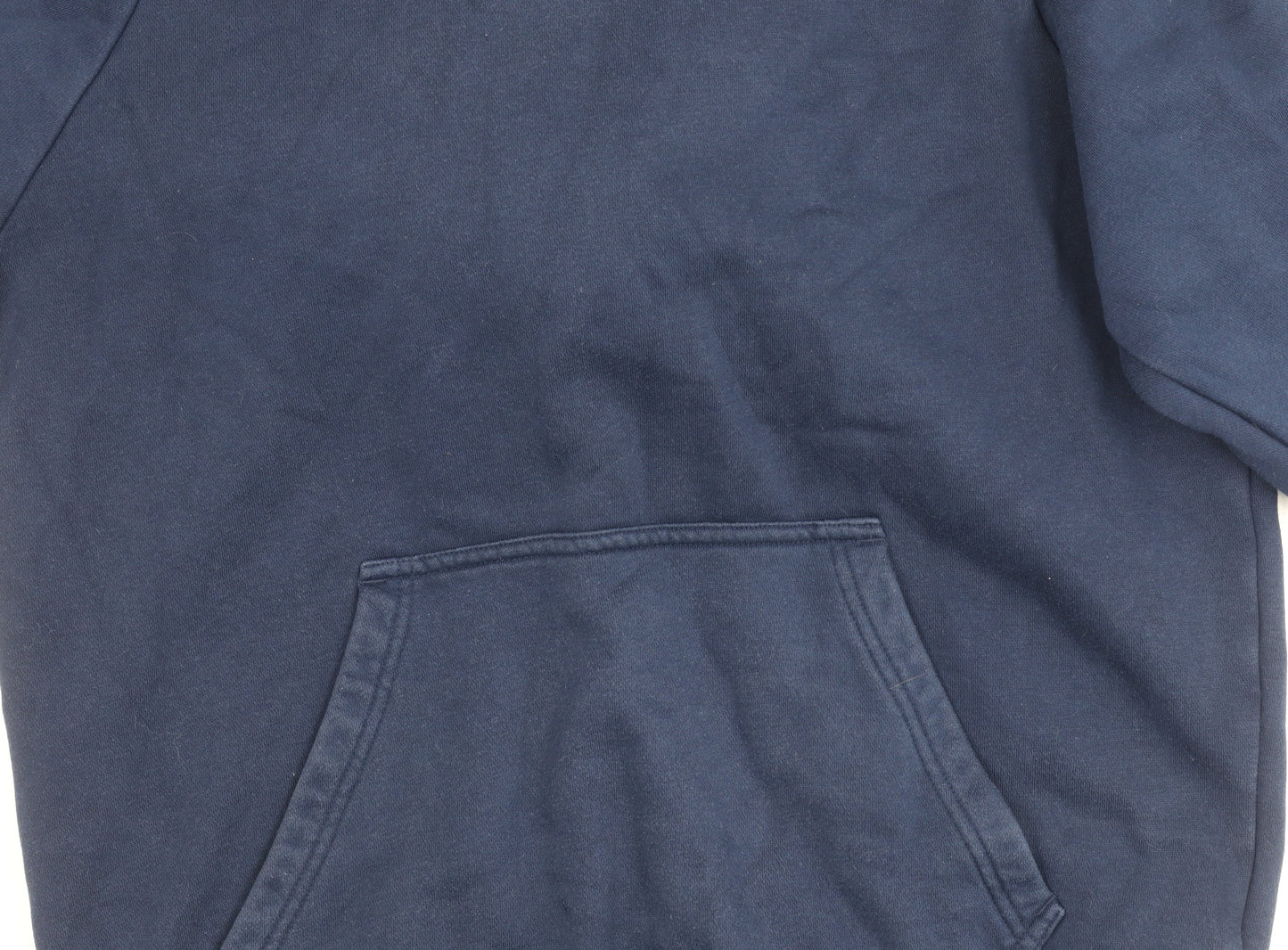 Adidas Men's Blue Pullover Hoodie - Size S