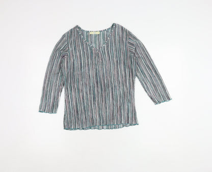 Womens UK Size S Klass Multicoloured Basic Blouse
