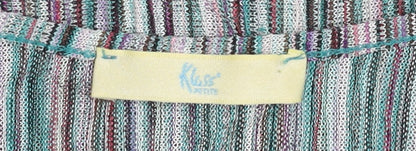 Womens UK Size S Klass Multicoloured Basic Blouse
