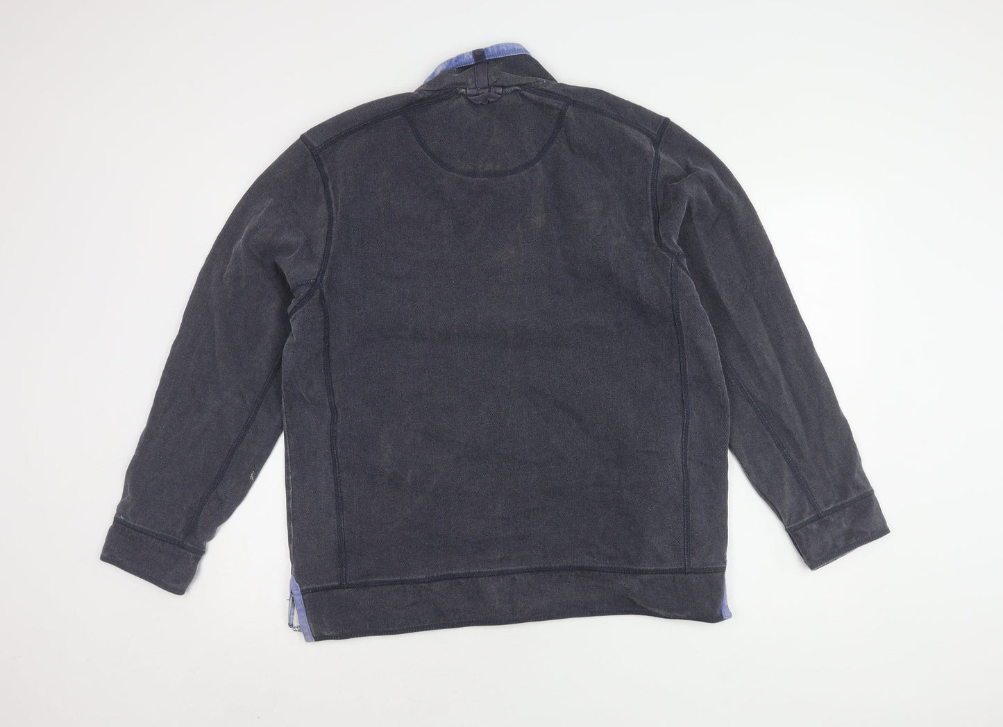 Mens UK Size M Stone Bay Blue Pullover Sweatshirt