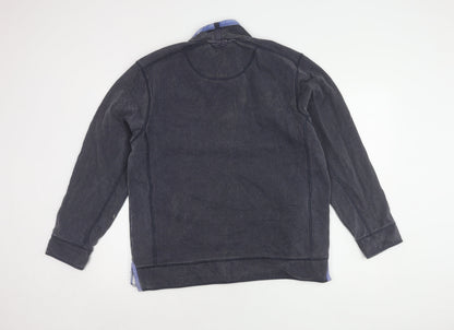 Mens UK Size M Stone Bay Blue Pullover Sweatshirt