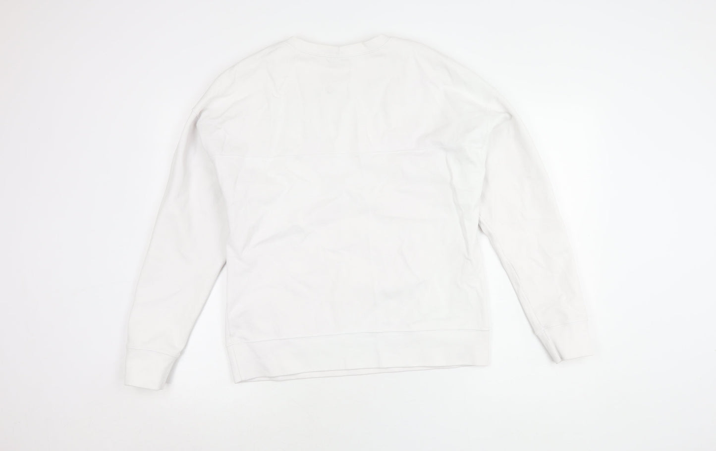 United Colors of Benetton Men's White M Pullover Jumper