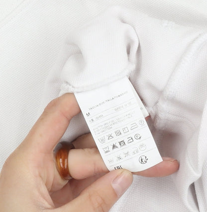 United Colors of Benetton Men's White M Pullover Jumper