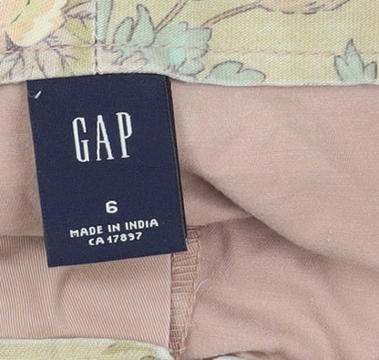 GAP Women's Beige Pencil Skirt, Size 6, Casual Style