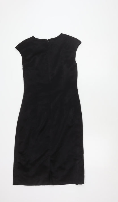 Roman Women's Black Sheath Dress - Size 10