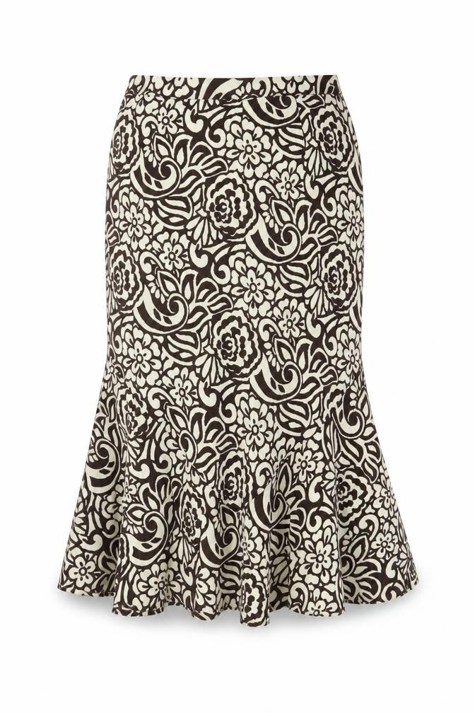 Womens UK Size 12 Eastex Trumpet  Skirt