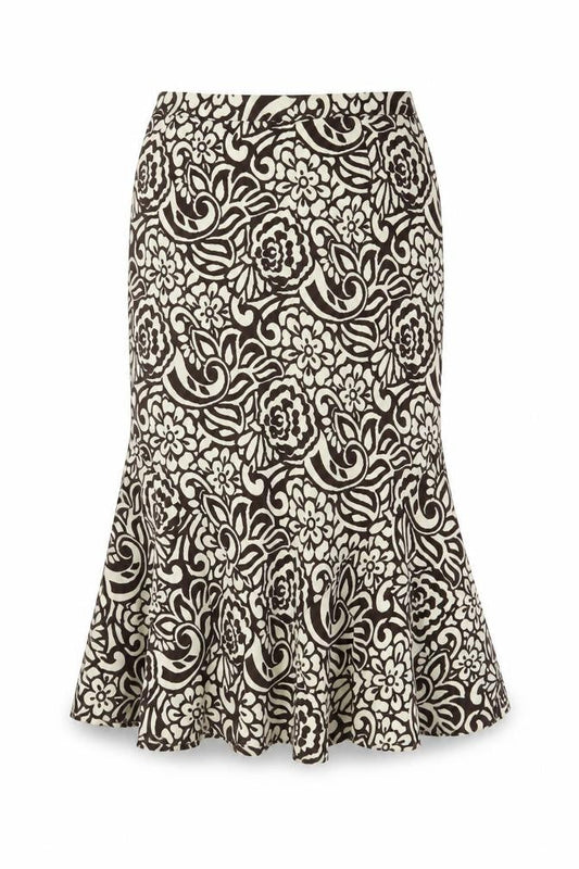 Womens UK Size 12 Eastex Trumpet  Skirt