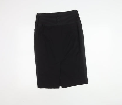 Karen Millen Women's Black Knee-Length Pencil Skirt