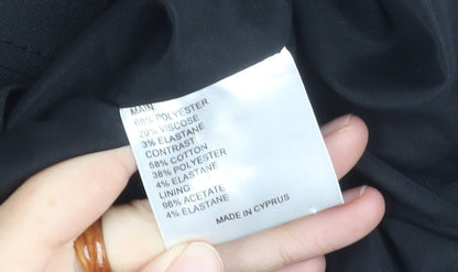 Karen Millen Women's Black Knee-Length Pencil Skirt