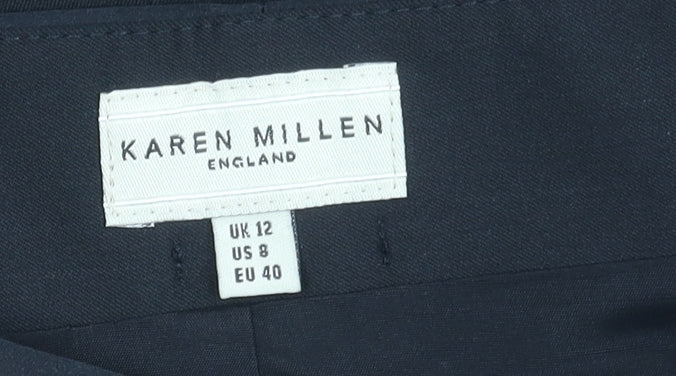 Karen Millen Women's Black Knee-Length Pencil Skirt