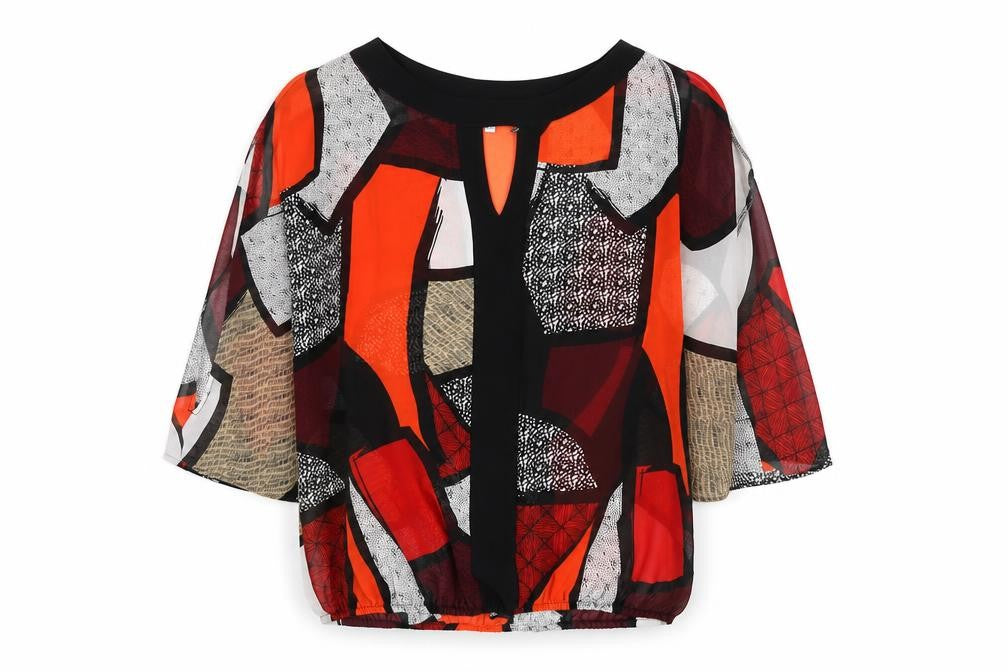 Womens UK Size 14 Principles by Ben de Lisi Multicoloured Basic Blouse