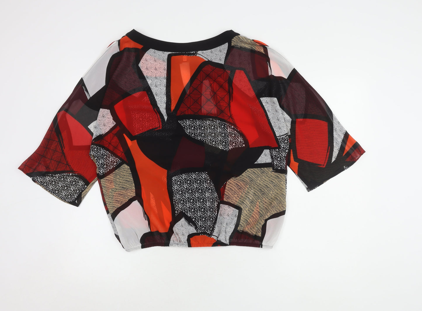 Womens UK Size 14 Principles by Ben de Lisi Multicoloured Basic Blouse