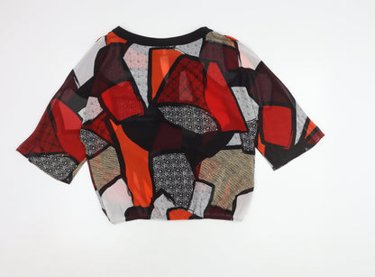 Womens UK Size 14 Principles by Ben de Lisi Multicoloured Basic Blouse