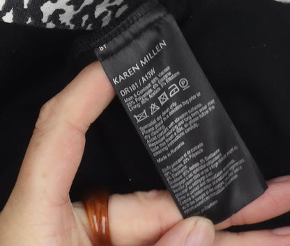 Karen Millen Women's Multicoloured Geometric Sheath Dress