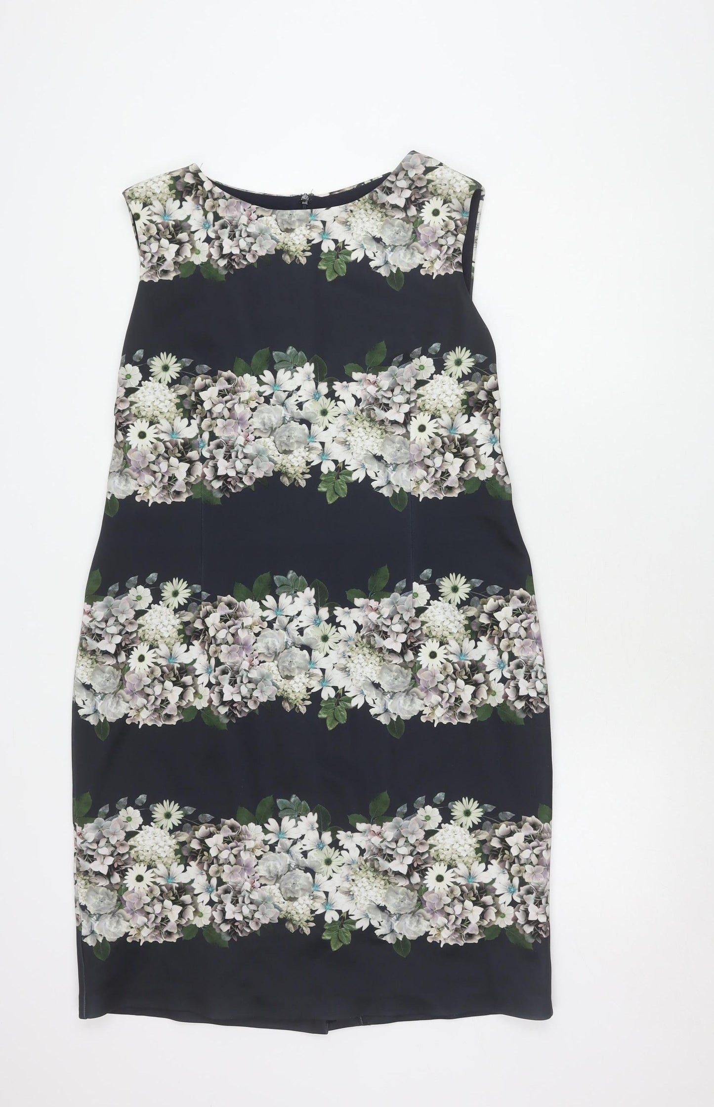 Phase Eight Women's Multicoloured Sheath Dress Size 18