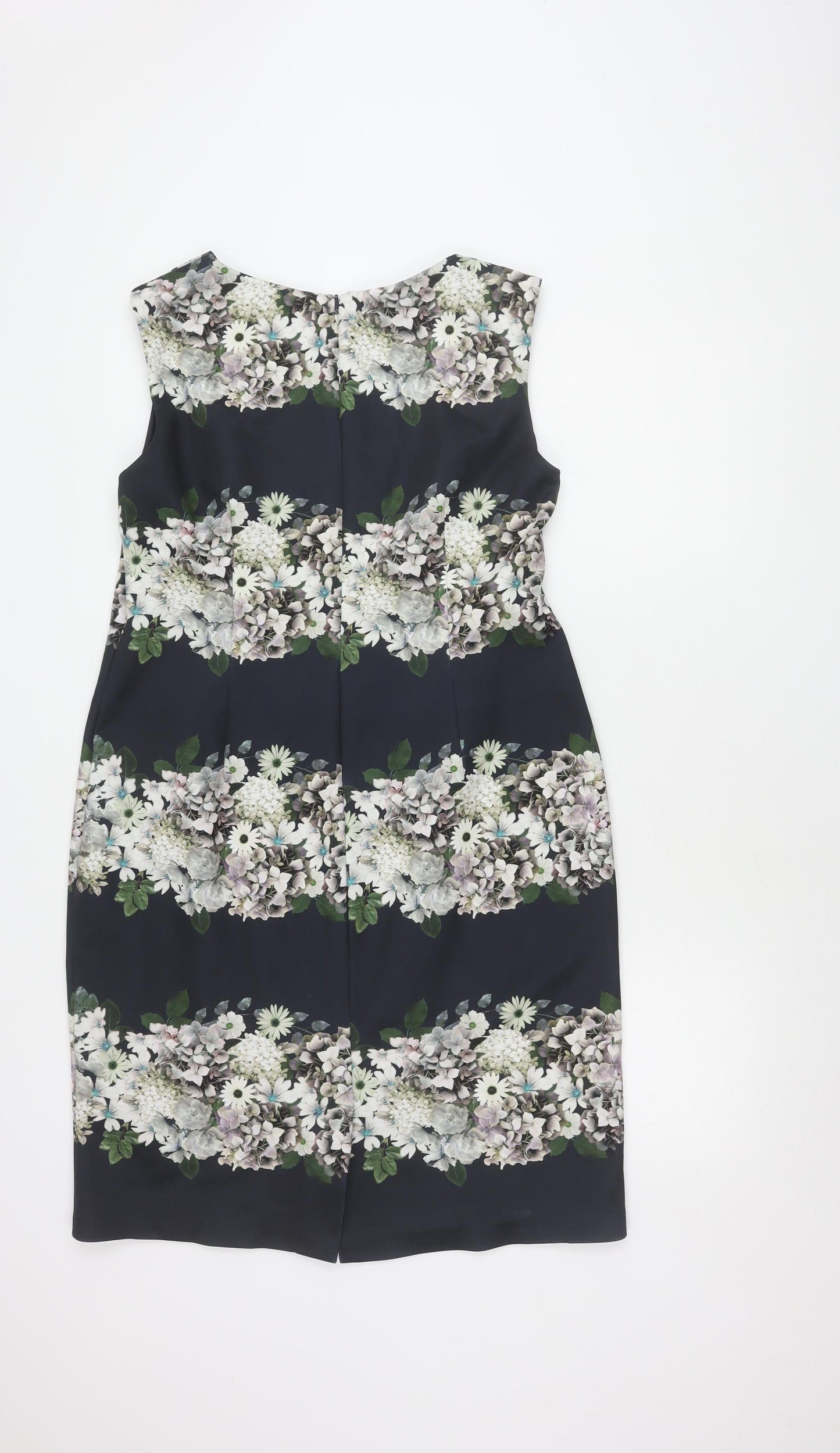 Phase Eight Women's Multicoloured Sheath Dress Size 18