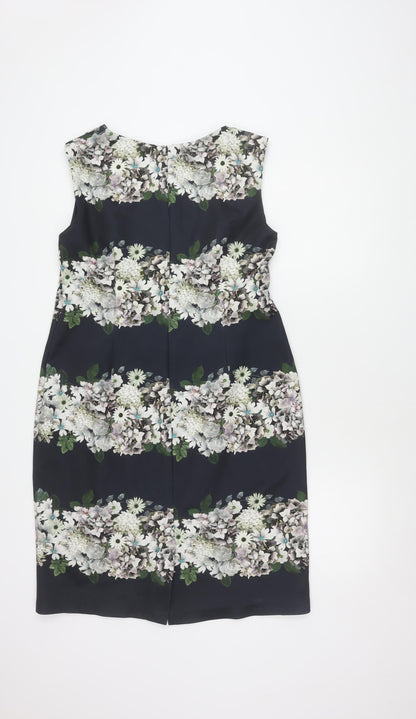 Phase Eight Women's Multicoloured Sheath Dress Size 18