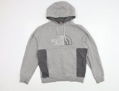 The North Face Men's Grey Pullover Hoodie M